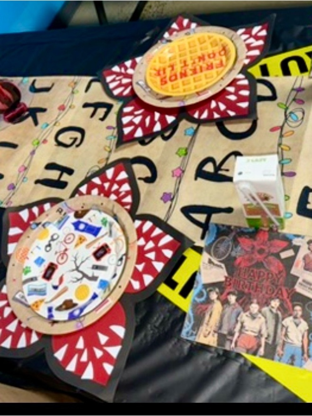 Stranger things placemats